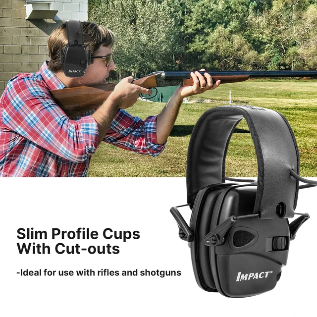 Casque antibruit pour le tir en plein air, amortisseur