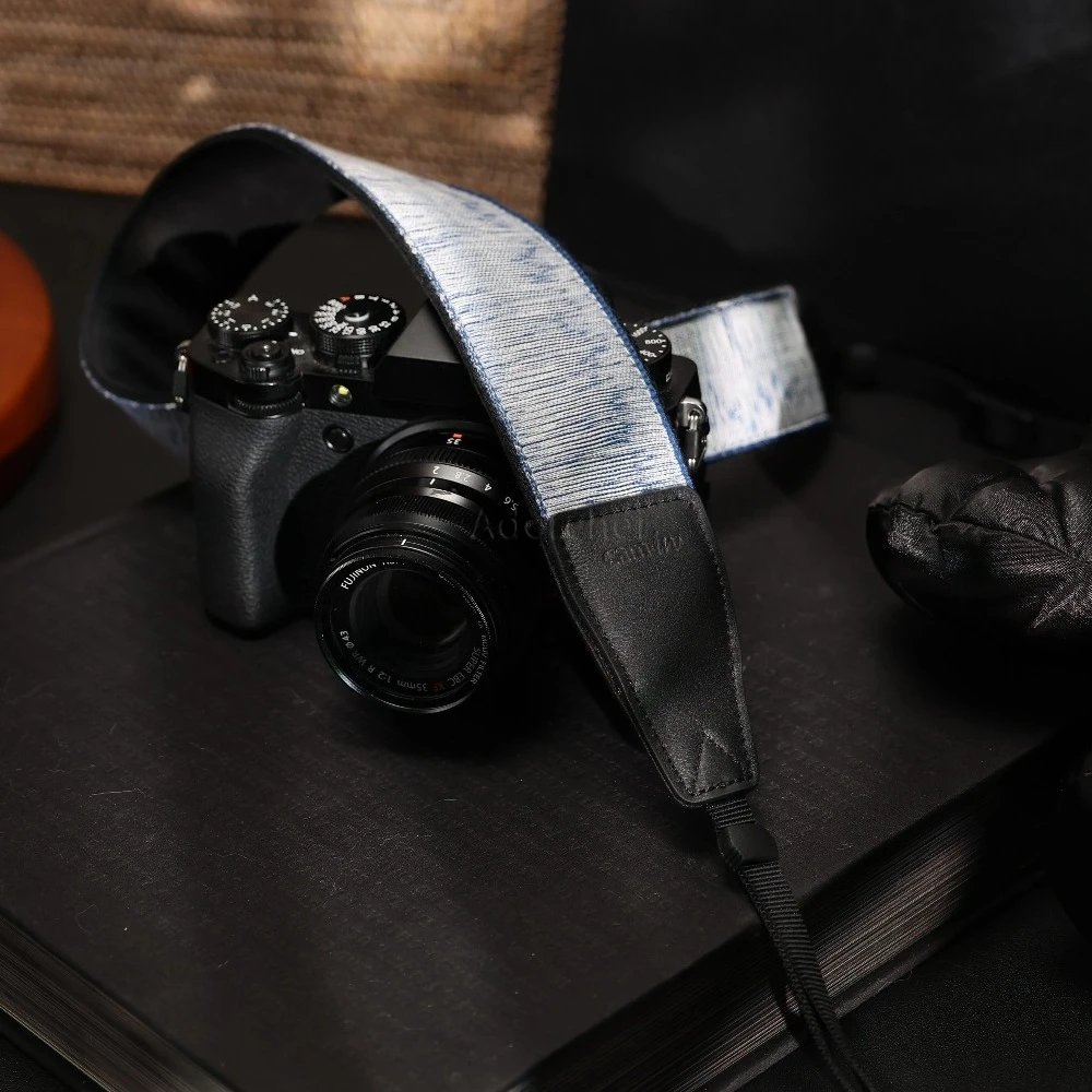 DSLR 카메라에 적합 마이크로 단일 사진 자수 시리즈 민족 스타일 조정 가능한 카메라 어깨 목 스트랩