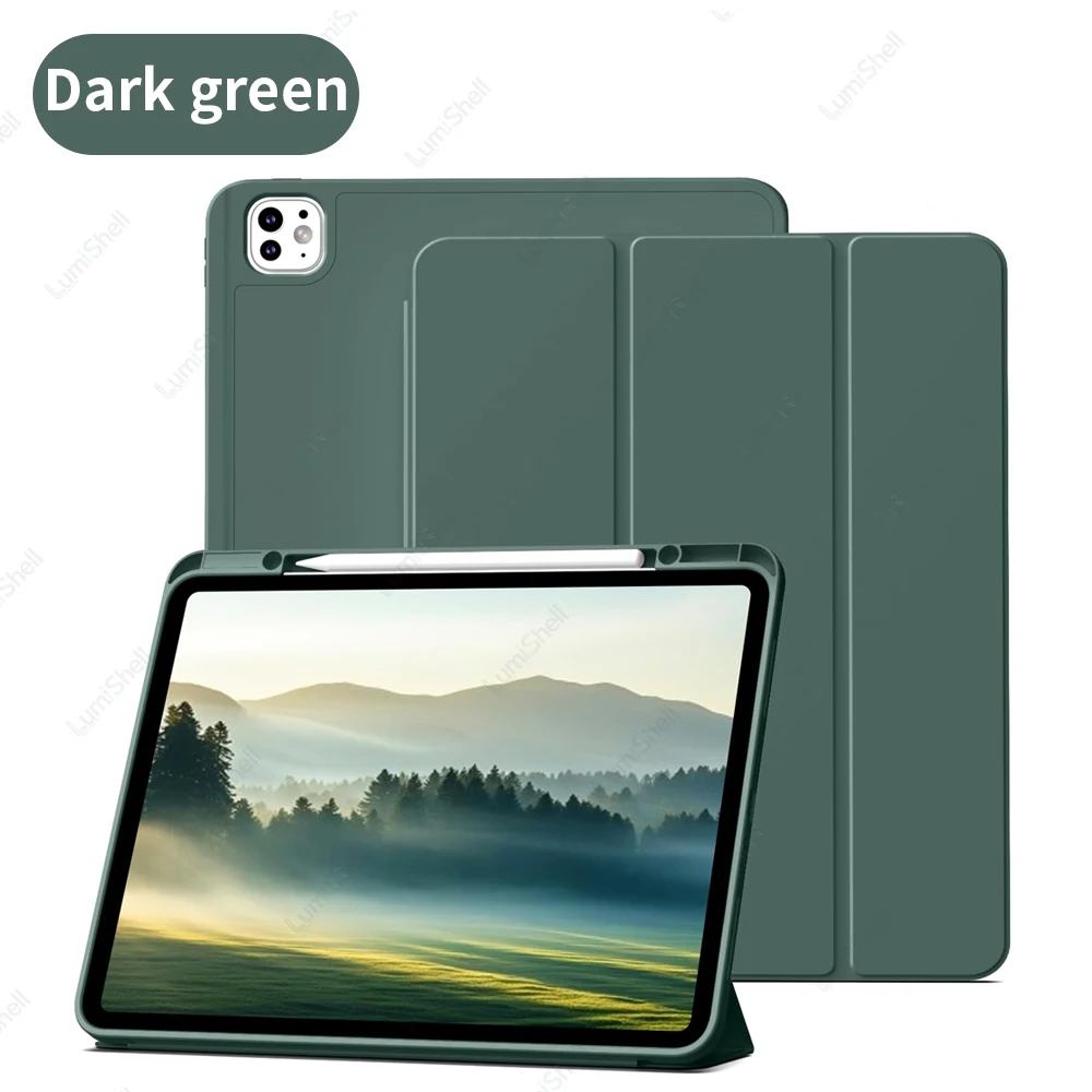 Premium 13-Inch iPad Pro Case with Pencil Holder and Trifold Stand