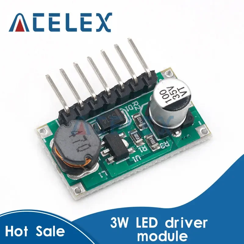3W DC IN 7-30V OUT 700mA LED Lamp Driver Support PMW Dimmer DC-DC 7.0-30V to 1.2-28V Step Down Buck Converter Module led lamp driver