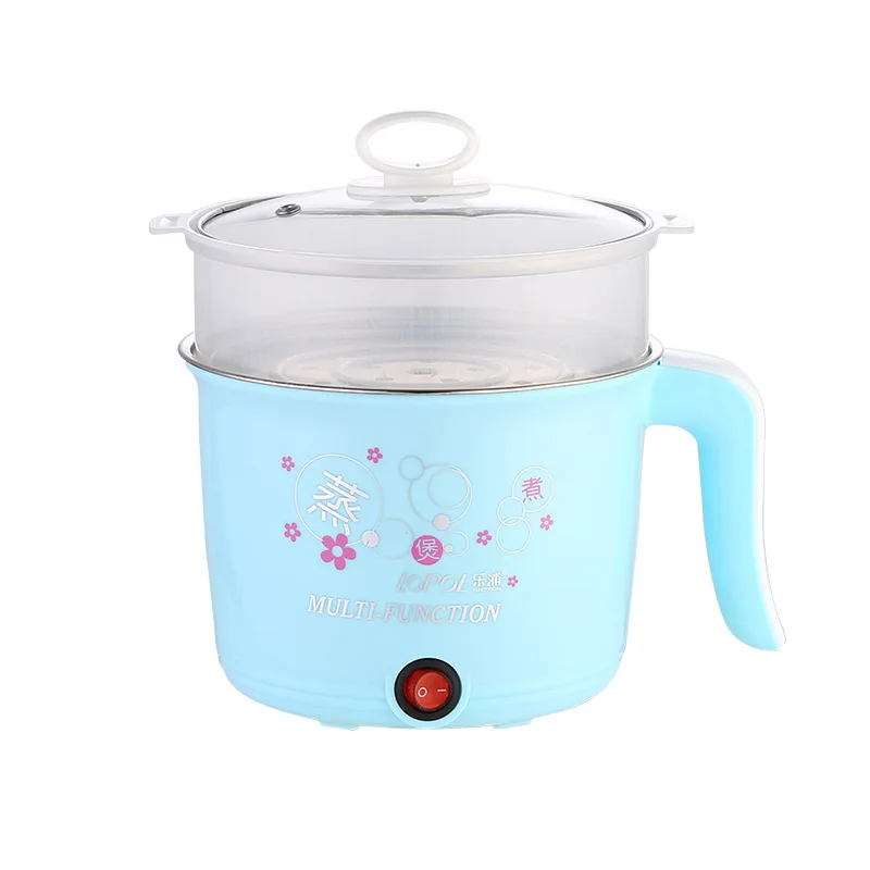 Multifunction Non-stick Pan Electric Cooking Pot Single/Double Layer Hot Pot Household 1-2 People Electric Rice Cooker Machine electric rice cooker electric cooker