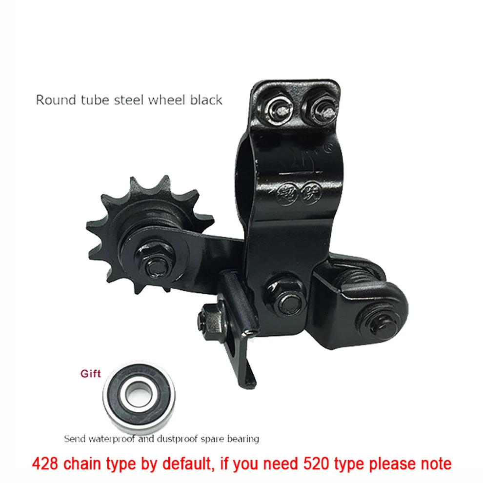 Upgraded Motorcycle Chain Elastic Adjuster Automatic Tensioner Guide Chain Gear For Sports Car Off-road SUV Modified Accessories motorcycle chain adjuster