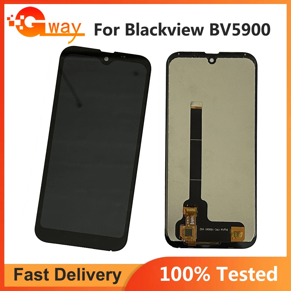 

ЖК-дисплей для Blackview BV5900, сенсорный экран, сенсорный датчик, дигитайзер в сборе, панель, стекло, ЖК-дисплей для Blackview BV5900, ЖК-датчик, запчасти
