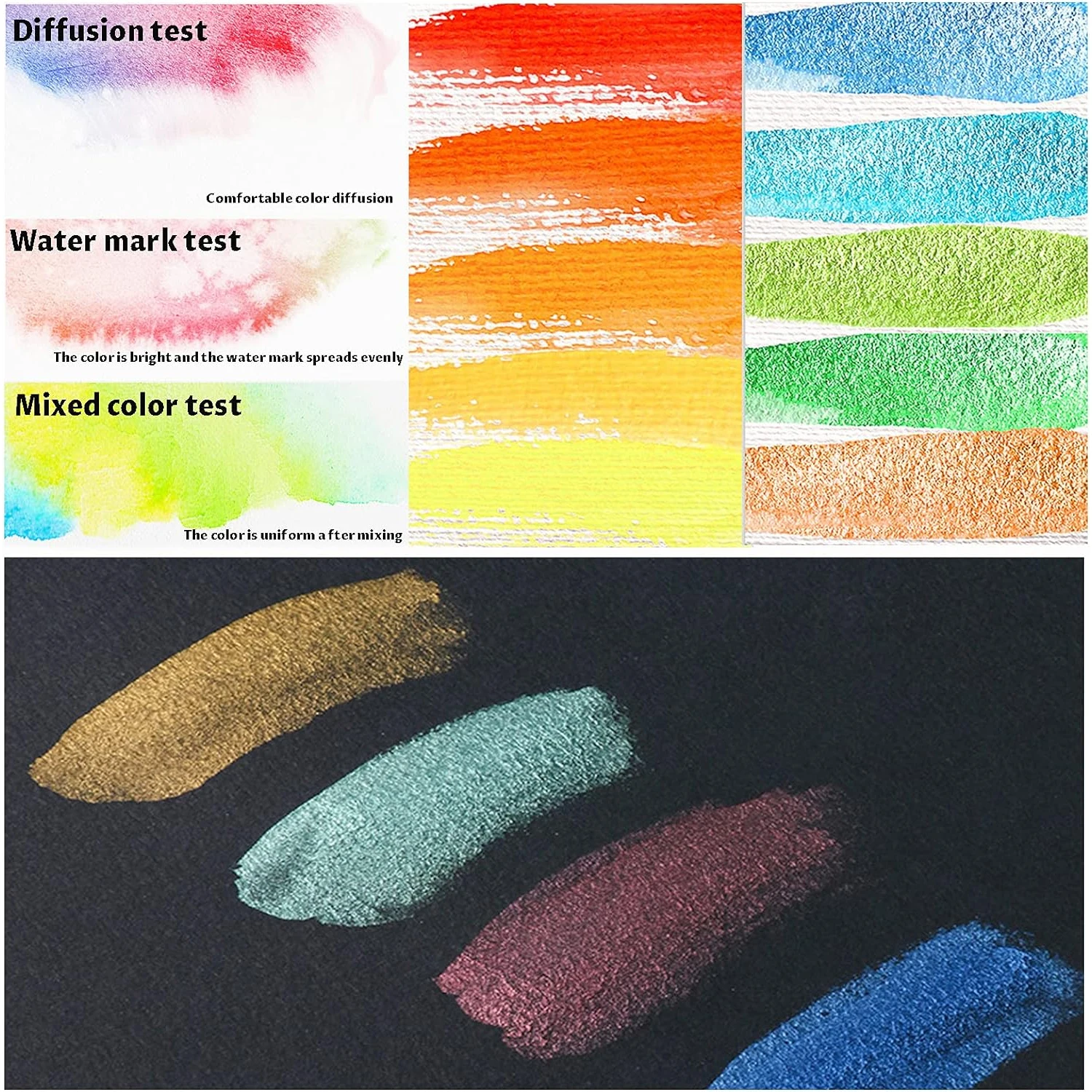 128Colors Watercolor Paint Set Water Brush Pens Drawing Pencil Ideal For Painting Drawing Art Supplies For Adults