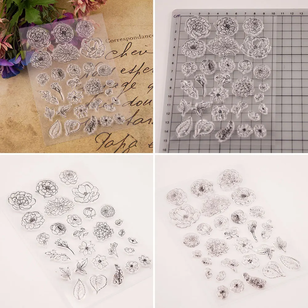 Für Spaß Retro Transparent Silikon Stempel Siegel Ledger Stempel für Scrapbooking DIY Dekor Gummi Stempel Karte, Der Handwerk Liefert – Detail 14