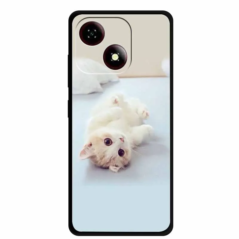 Luxury Black Silicone TPU Soft Back Cover Case, Fashion Coque Shell