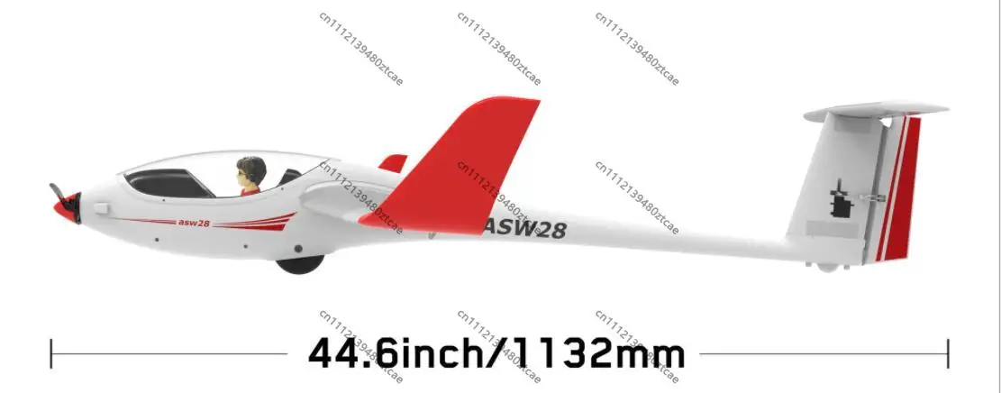 Planeur RC ASW28 2540mm EPO 6CH PNP/KIT