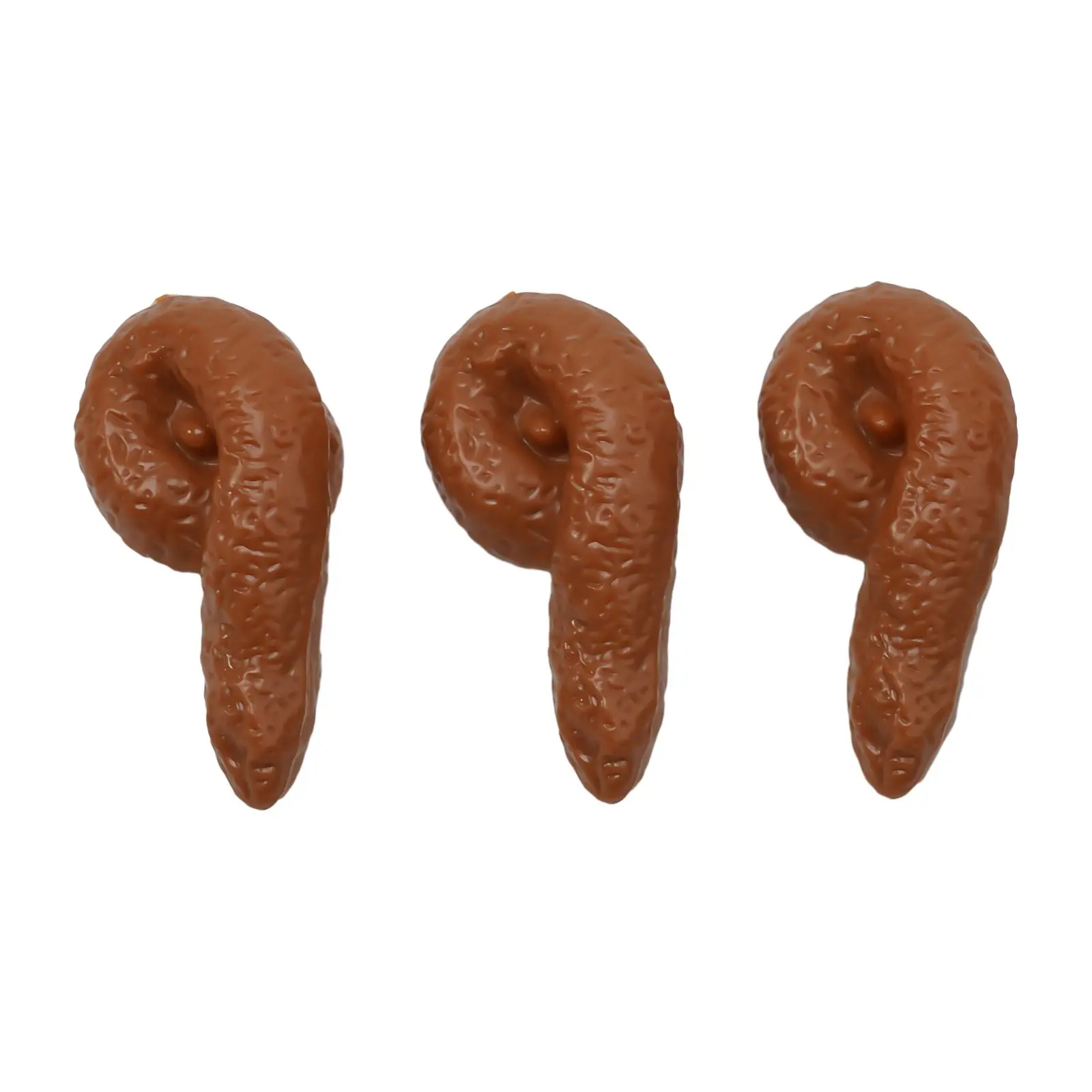 

Durable Entertainment Realistic Poop Kit Creative EVA Plastic Fake Poop Fun Funny Games Gift 3pcs Joke Mischief