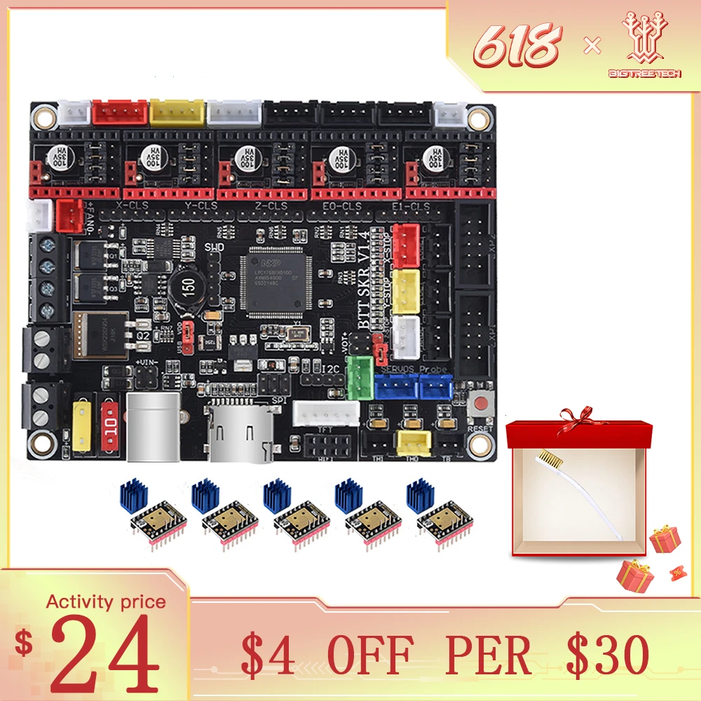 Bigtreetech skr v1.4 turbo controller platine für der beste Preis Amazon in Save