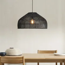 

Vintage Style Pendant Lamp Handmade Rattan Lights Suspension for Living Room Dining Room Luminaire Decor Hanging Lamps