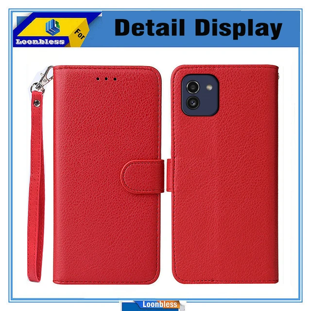 Flip Book Housing Case For samsung a03 Phone Case Etui