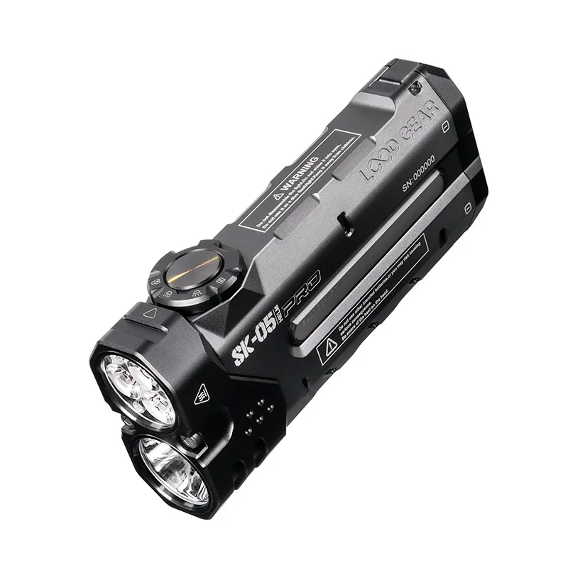 Waterproof LED Flashlight for Camping with Long Battery Life