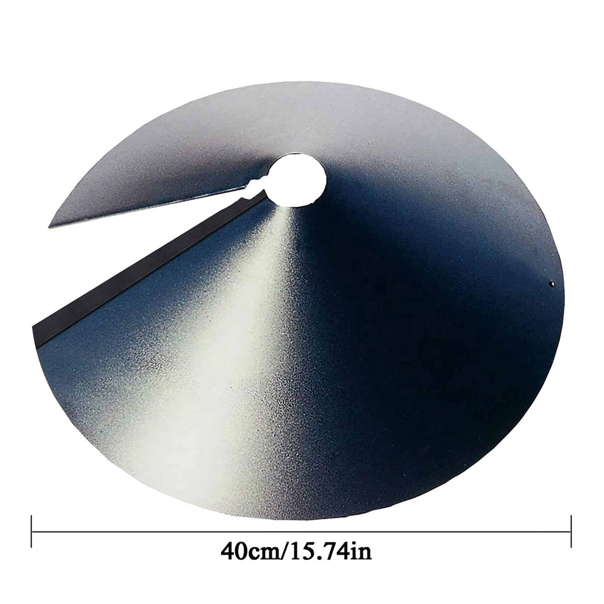 Circular Hanging Bird Feeder Guard Shield Wrap Squirrel Baffle Outdoor Universal Wall Protection Wild Bezel