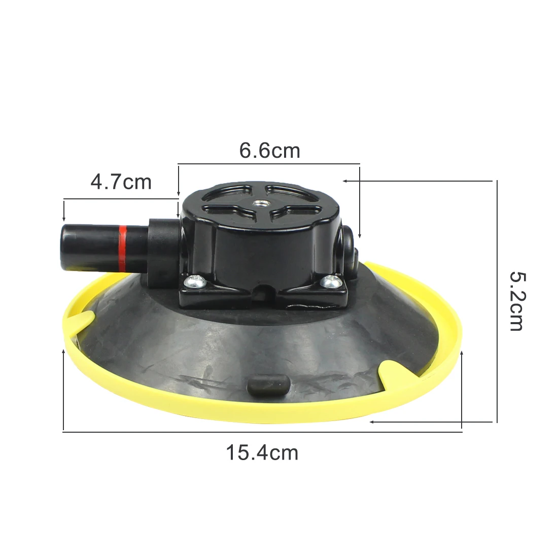 6 inch/4.5 inch/3 inch Hand Pump Suction Cup 1/4 Thread Camera Stabilizer Mount