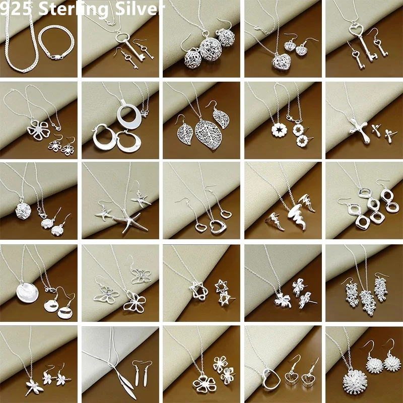 925 Sterling Silver Jewellery Sets