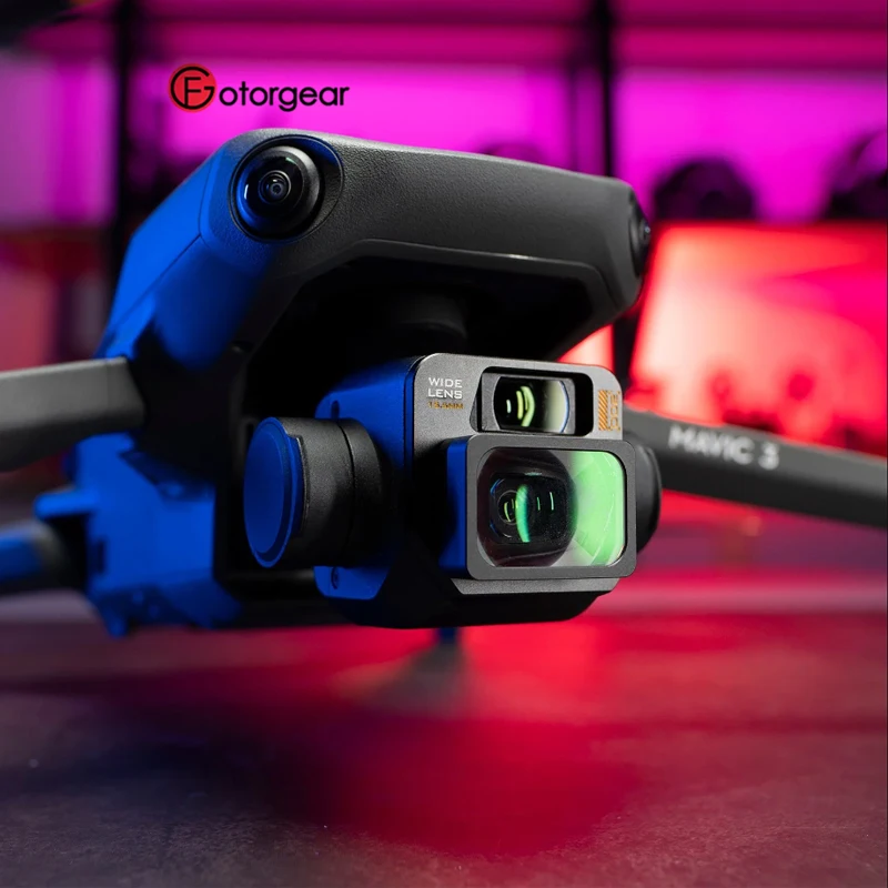 

Fotorgear объектив для DJI Mavic 3 1.15X анаморфный объектив 108 ° широкоугольный объектив фотография Совместимость с камерой Hasselblad