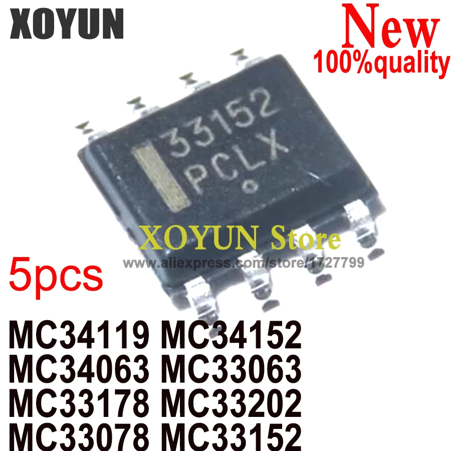 10 X MC34152 Driver SOP-8 – Circuito Integrato 34152 – Smw