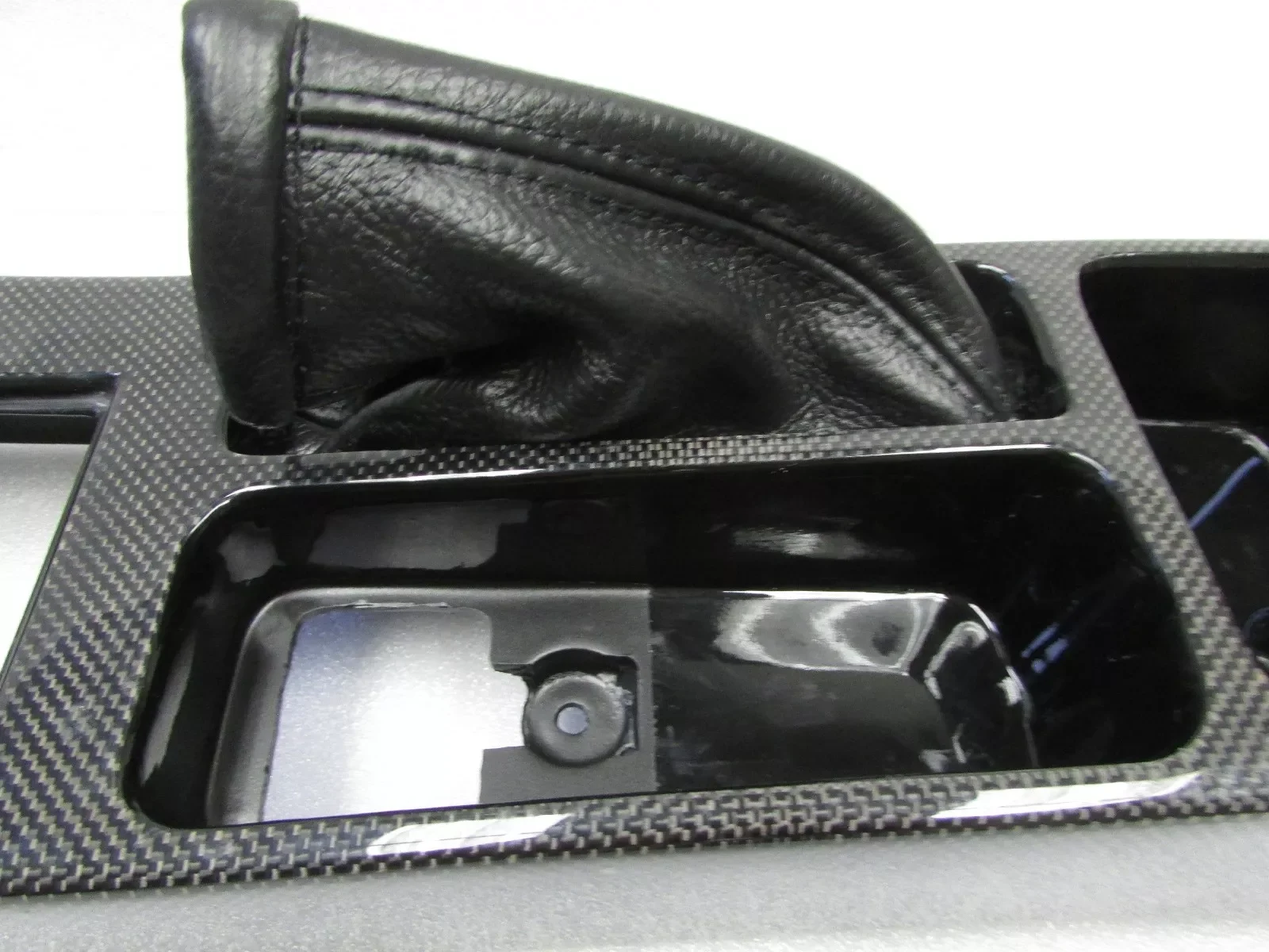 For Ferrari F430, Upper Carbon Fiber Center Console, 1x1 Weave Pattern, New