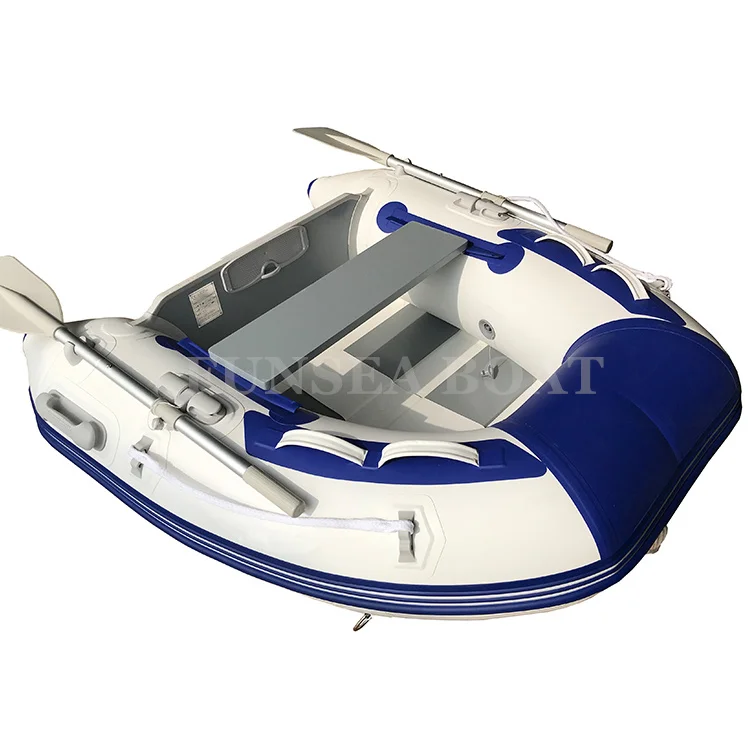 5.3ft 1.6m Cheap Light Weight PVC Inflatable Rowing Boat for One Person