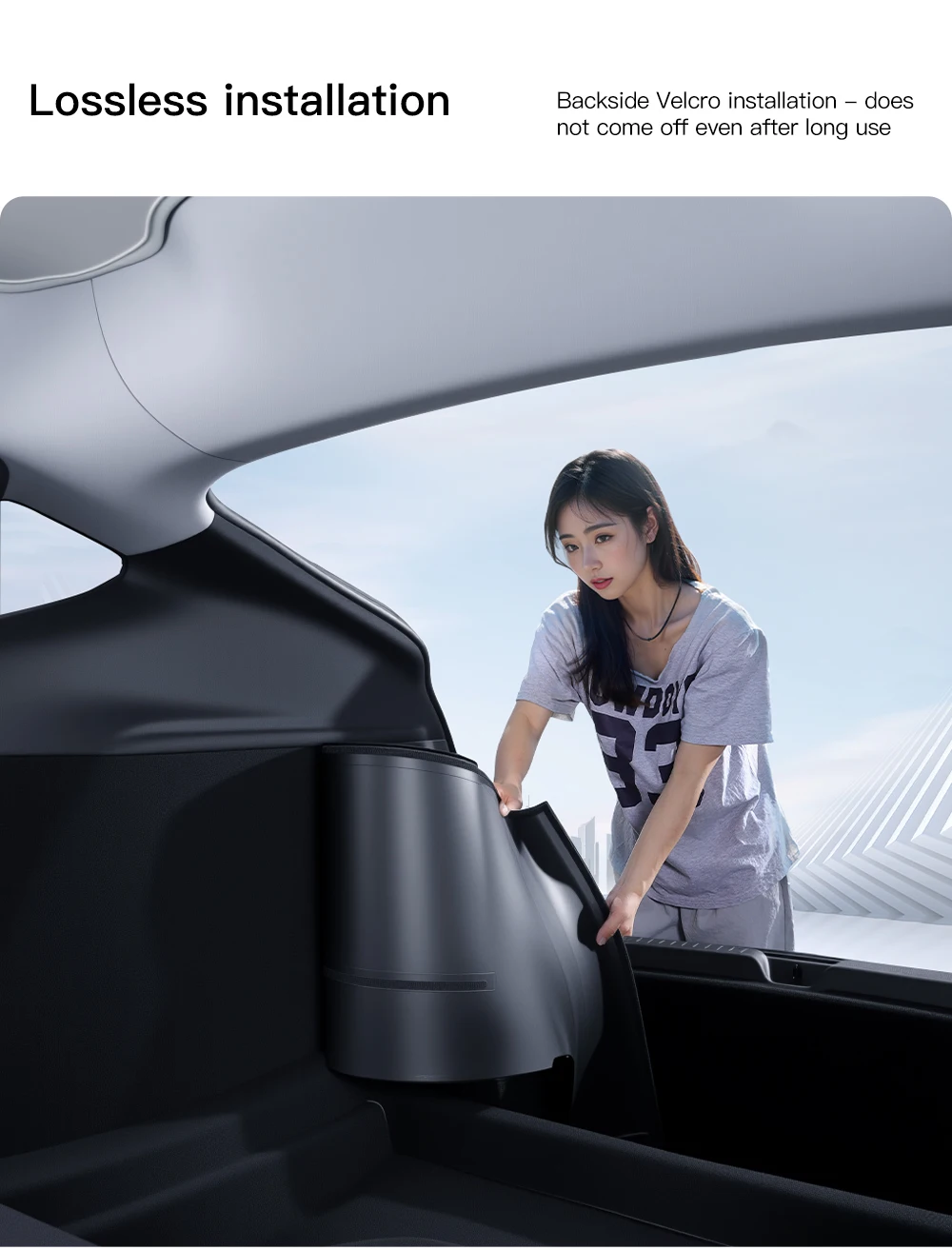 Rear Trunk Side Anti-Kick Pad For Tesla Model Y Juniper 2025 TPE Full Coverage P
