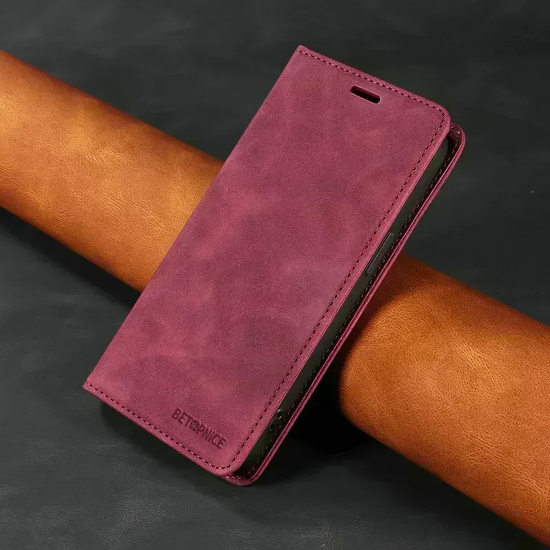 Elegant RFID Card Leather Book Wallet Case 5G