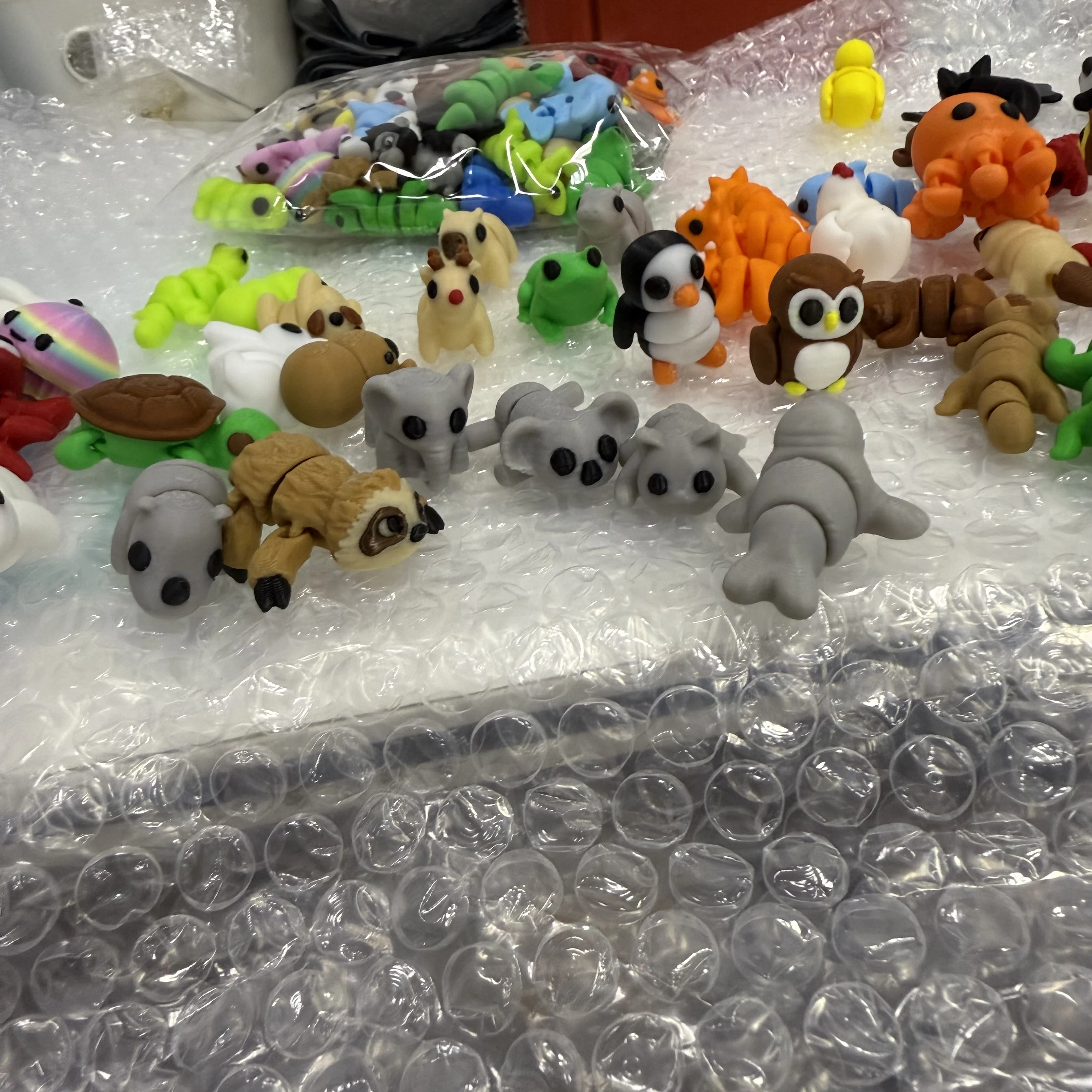 SET RANDOM animaletti Snodabile 3D da 4cm gadget per feste, eventi, natale o bomboniere 13 SET RANDOM animaletti Snodabile 3D da 4cm gadget per feste, eventi, natale o bomboniere - immagine 9