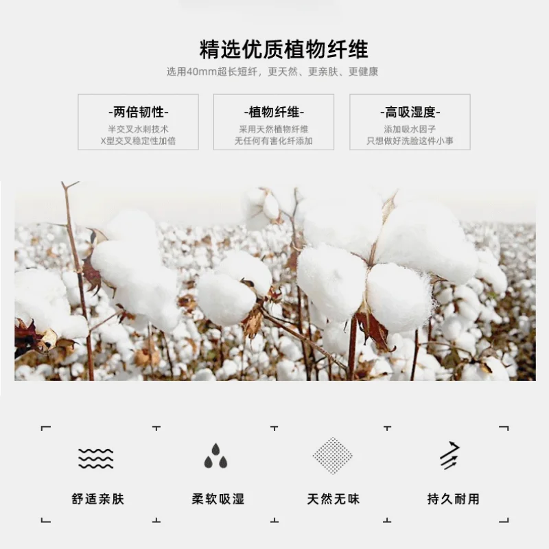2 Bag Individual Pocket Paper Tissue Soft Baby Cotton Towel Facial Clean Wet Dry Makeup Wipes Disposable Face Tissue 20pcs/bag