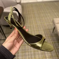 Sandales à talons de chat en cuir véritable pour femmes, rétro français, un mot, talons hauts, élégantes, bout ouvert, nouvelle collection 2025 1