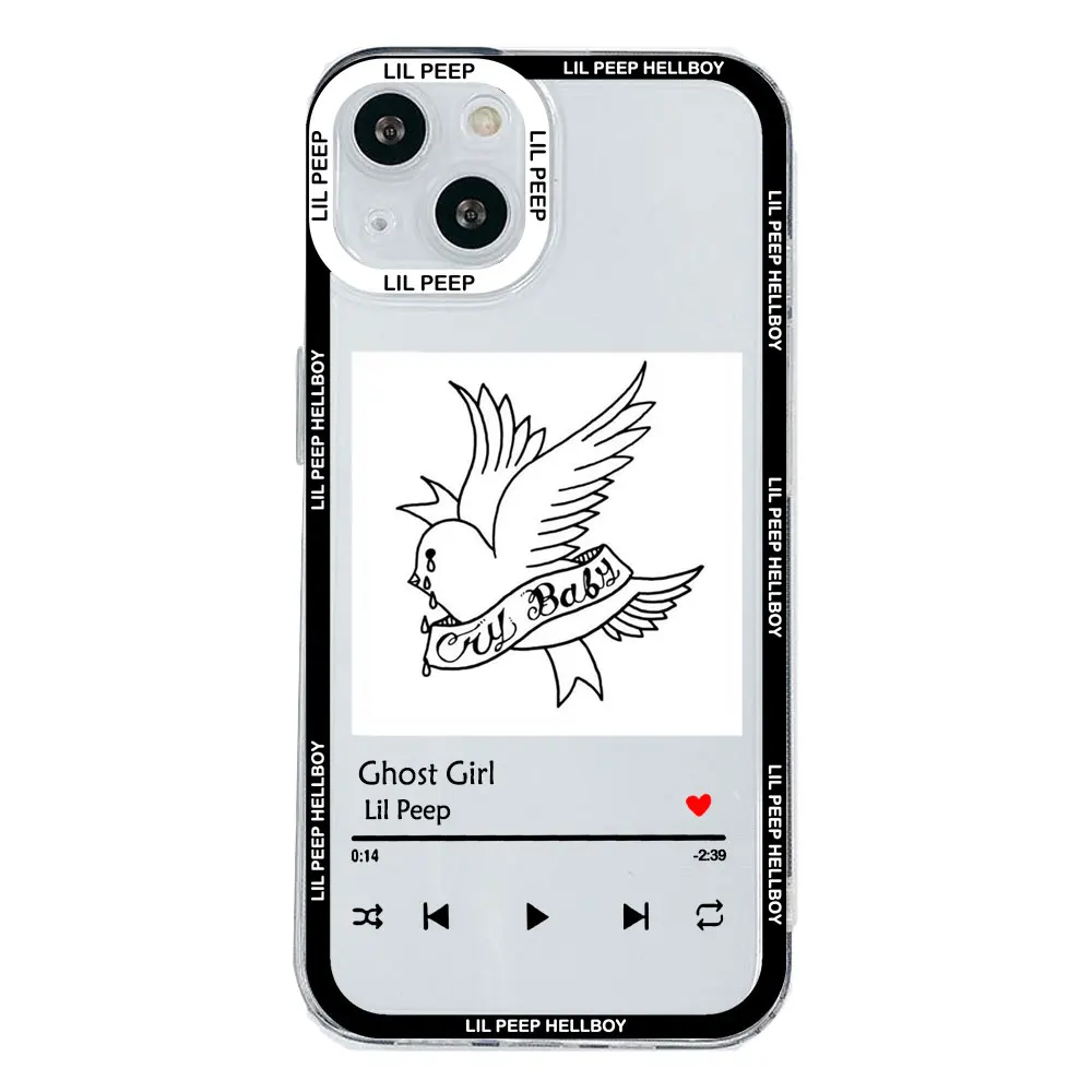 Lil Peep Hellboy Love Phone Case For Iphone 11 12 13 14 Pro