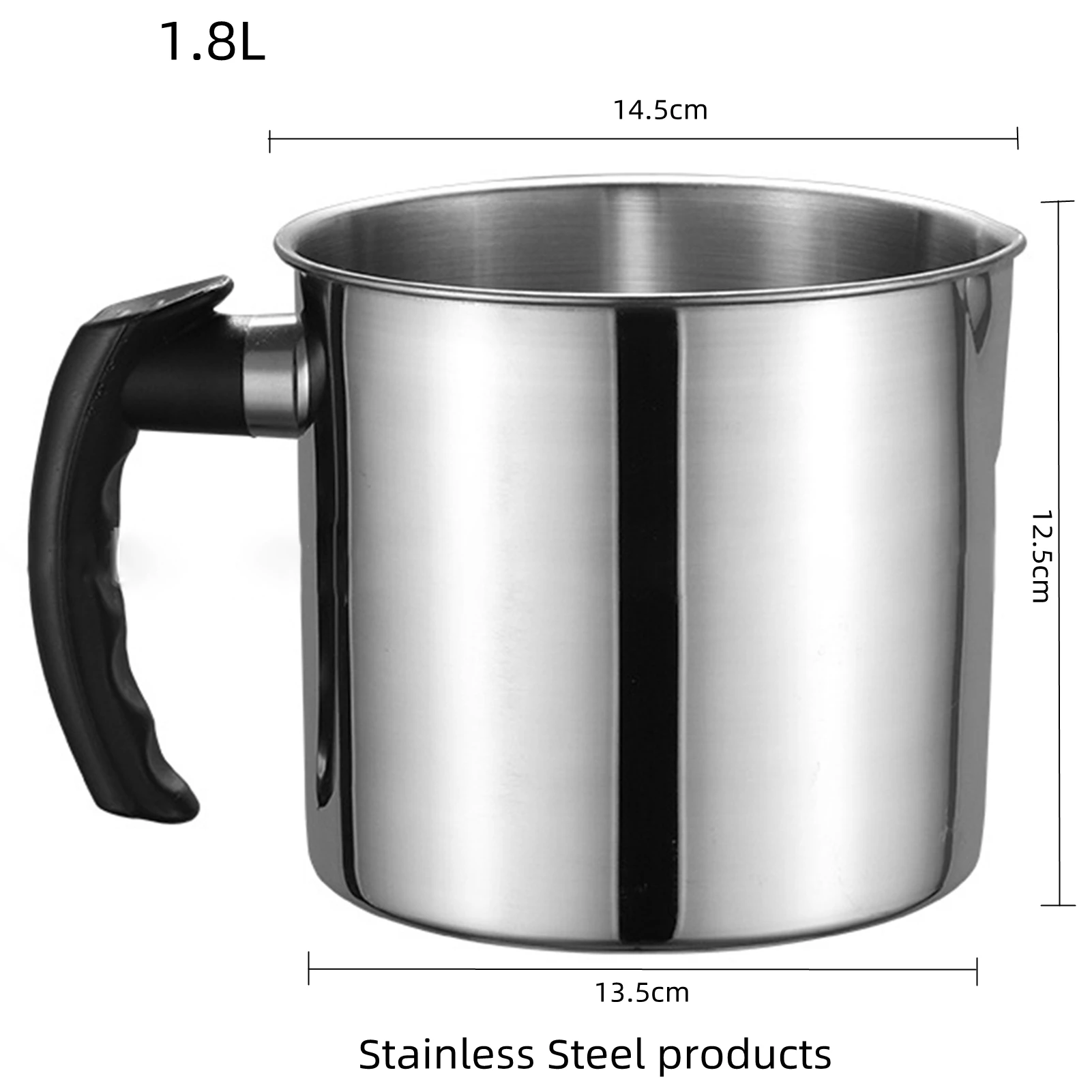 1.2L Aluminium Melt Tool Home Pouring Candle Melting Pot Wax Cup Soap  Chocolate Making Pitcher Jug - AliExpress