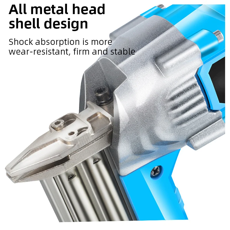 2300W Electric Nail Gun 220V Woodworking Tools Electrical Straight Staple Nail F30/F25/F20/F15 Furniture Nailing Stapler Shooter 4