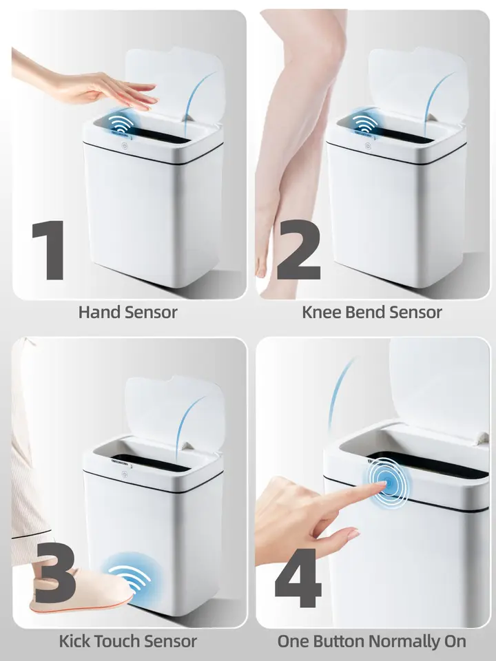 Pattumiera Auto Knodel Impermeabile - Sacco Per Rifiuti Con Coperchio, Nero - Foto 13