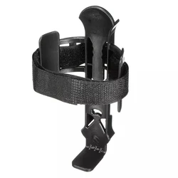 Outdoor Cycling Water Bottle Cage - Durable Bicycle Drink Holder Accessory (Black)
