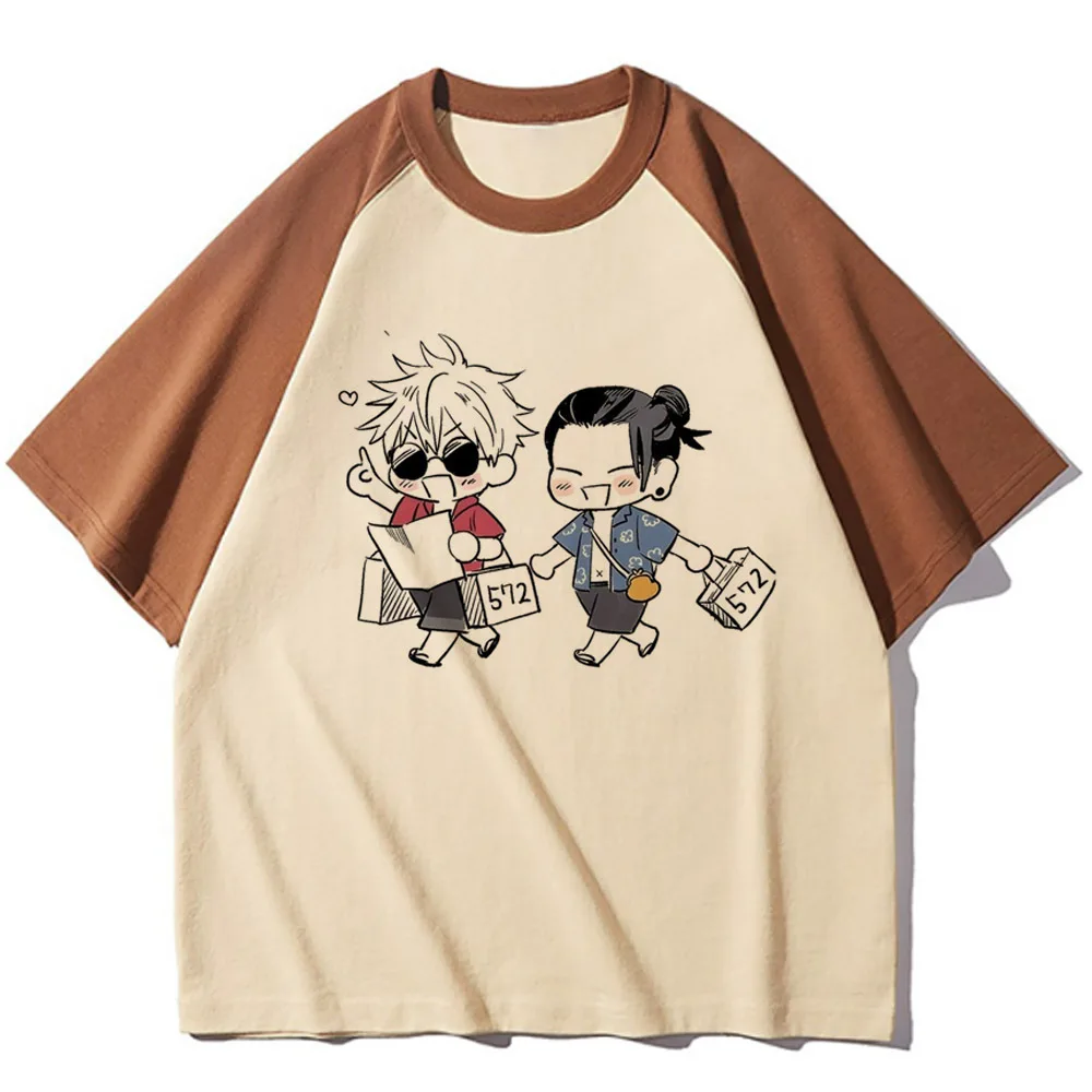 Choso t shirt women anime top girl Japanese comic designer clothing