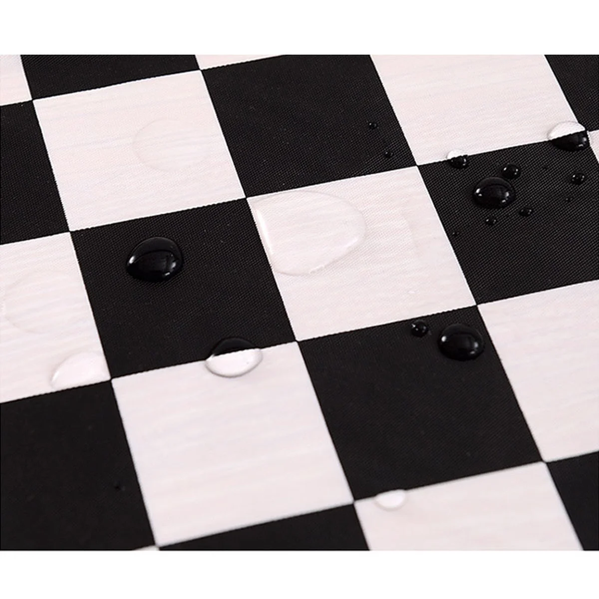Lunarable Colcha xadrez, estilo monocromático vintage inglês listras e  cheques padrão abstrato grunge, conjunto decorativo acolchoado de 2 peças  com fronha, tamanho twin, branco preto