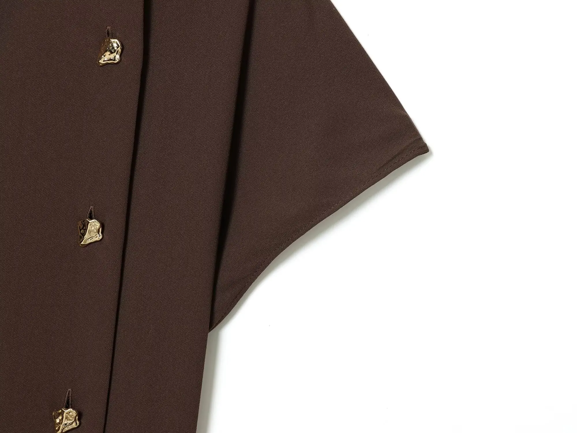 Women's Elegant Sleeveless Long Dress Female Half High Collar With Belt Pleated Button A- Line Dress Lady High Street Party Dres