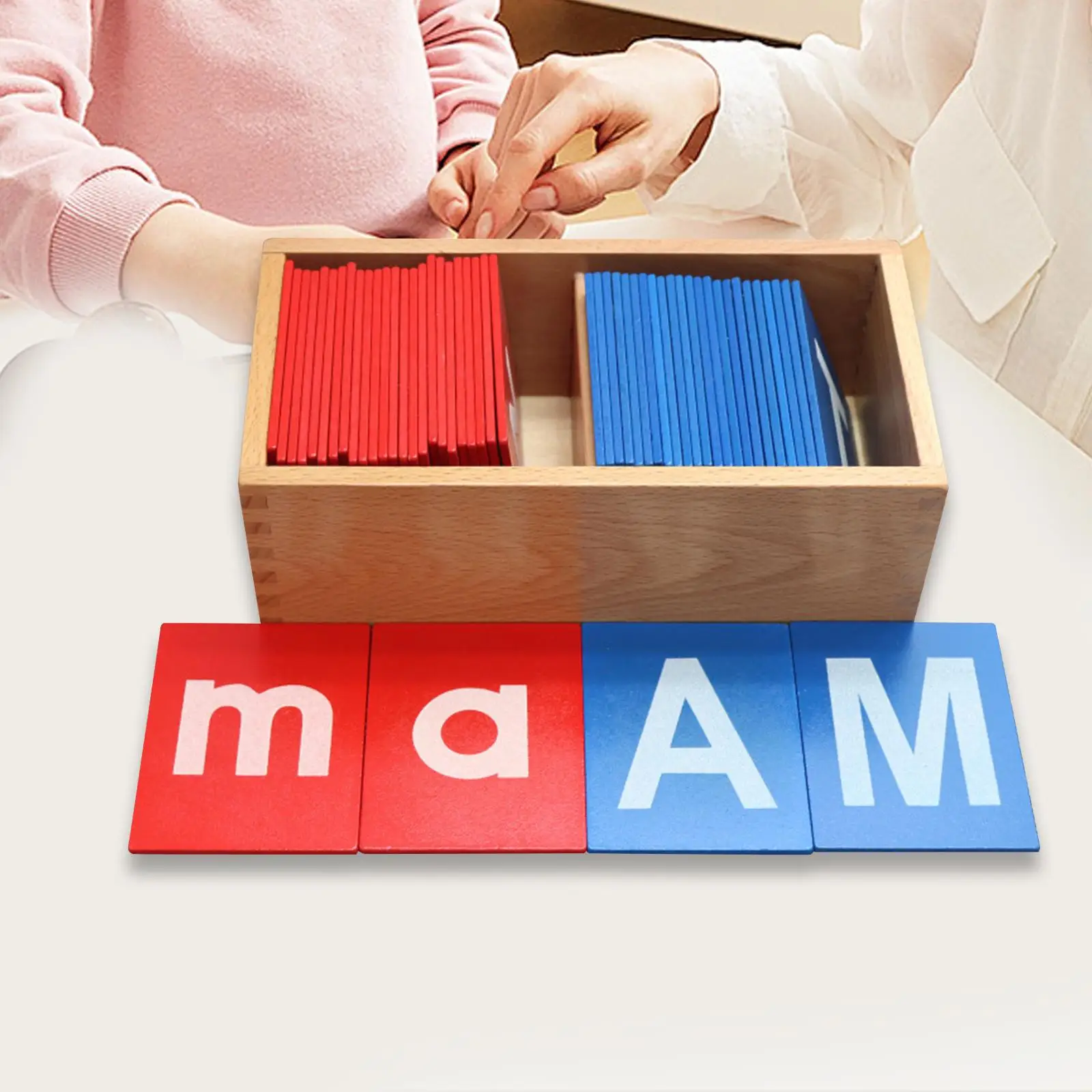 

Alphabet Abc Flash Cards English Letters Board Montessori Flash Cards for Kid