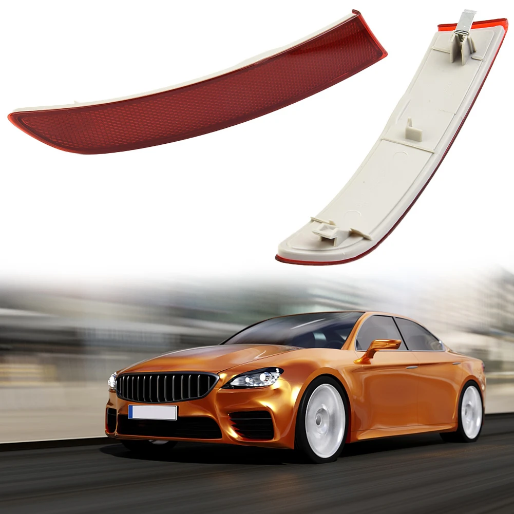 2pcs 반사 스티커 자동차 외장 부품 충돌 방지 자동차 스티커 BMW F25 X3 용 고품질 후면 스티커