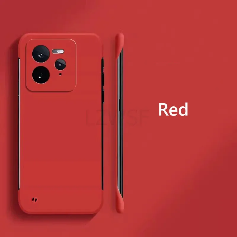 Frameless Slim Matte Hard Back Shockproof Case