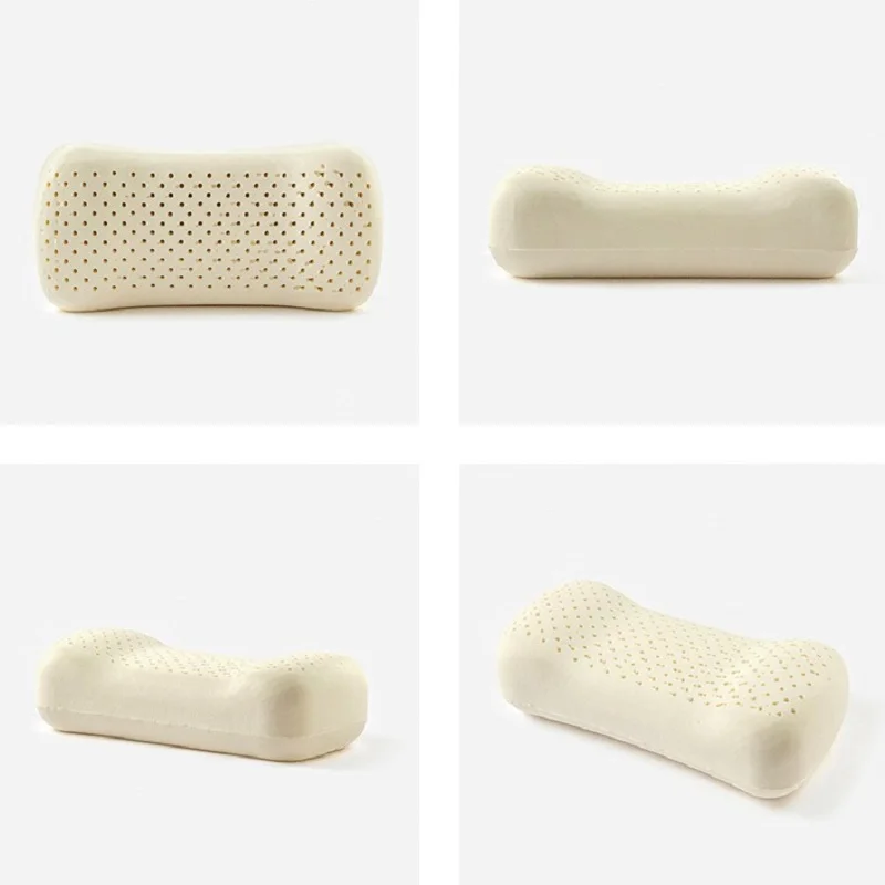 JFLEGAL Latex Pillow Office Siesta Portable Odorless Small Pillow 85% Natural Rubber Student Sleeping Cushion Pillow Almohada 6