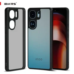 Camo Frosted Transparent Shockproof Protective Phone Case for Pc + tpu (Matte black)