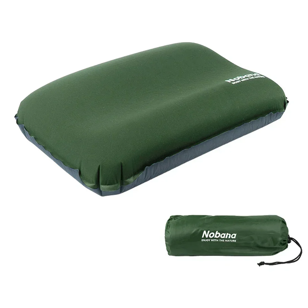 Camping Pillow Self Inflating Pillow 3D Ultralight High-resilience Memory Foam Outdoor Travel Automatic Inflatable