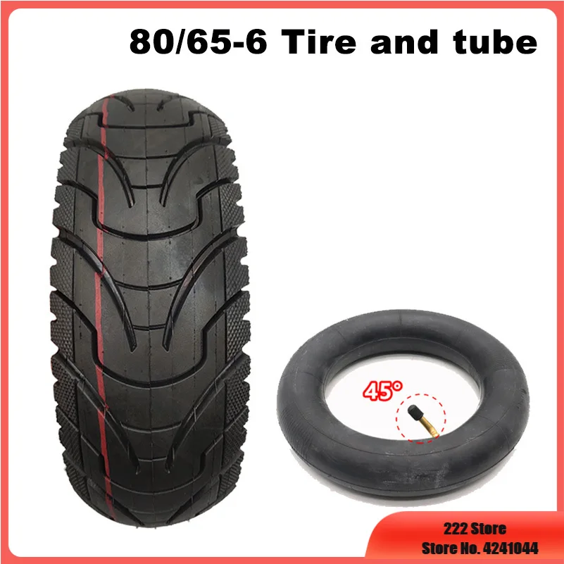Tyre Inner Tube For Speedual Grace 10 Zero 10X Kugoo M4 Pro Tire 10x3 Inch Off-Road Inner Outer 255x80 Electric Scooter 80/65-6