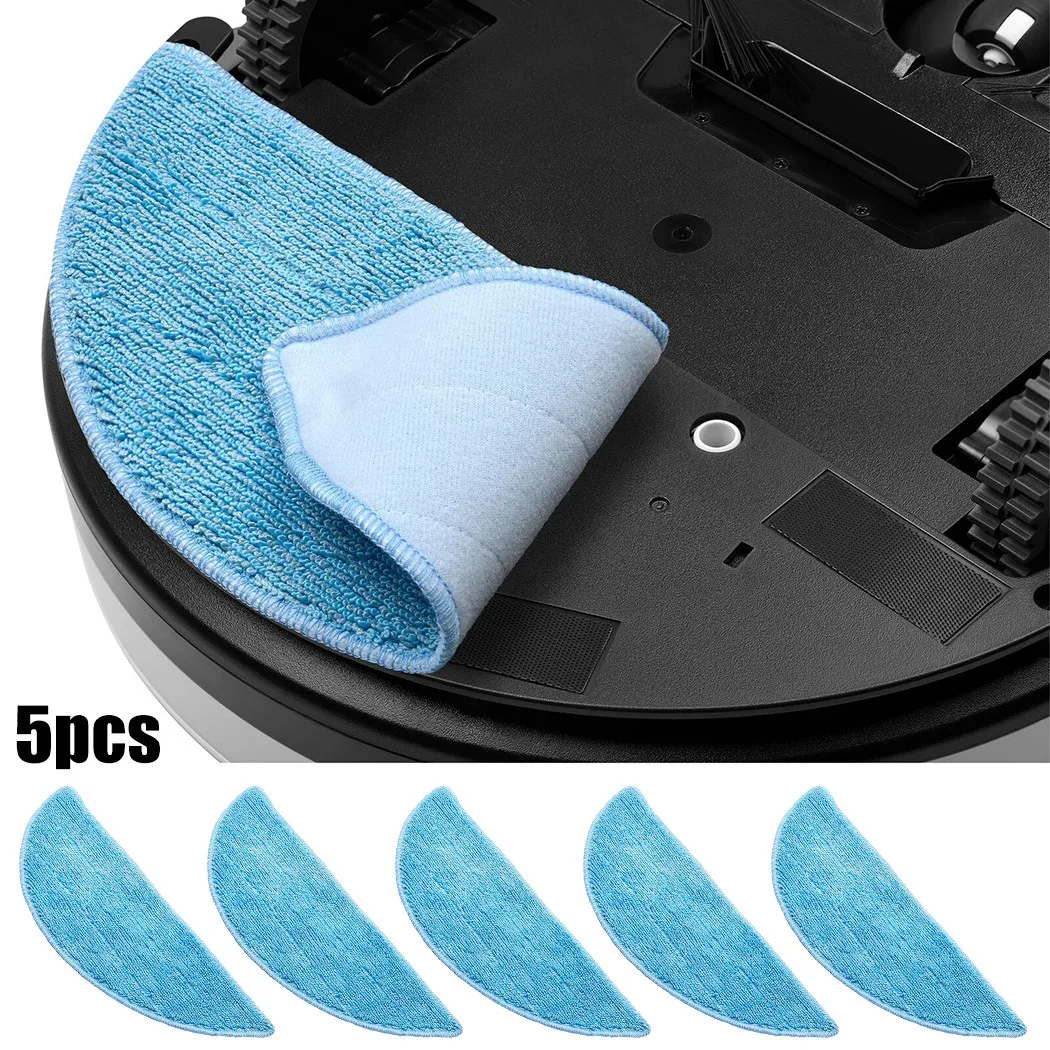 

5X Mop Replacement For Robot Vacuum Cleaner MEDION MD 18501, MD 19510 Vacuum Cleaner Sweeper Replace Vacuum Mops For Home