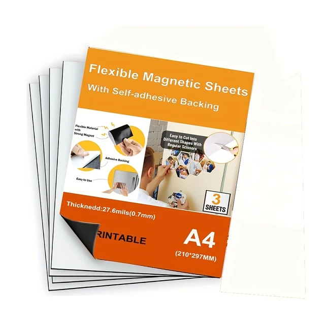 Flexible Magnetic Sheet with Adhesive