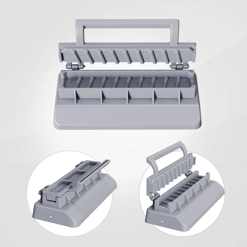 BBQ tool Barbecue skewer mold Plastic Kebab Press Manual Portable Reusable BBQ Skewer Maker Outdoor Tools