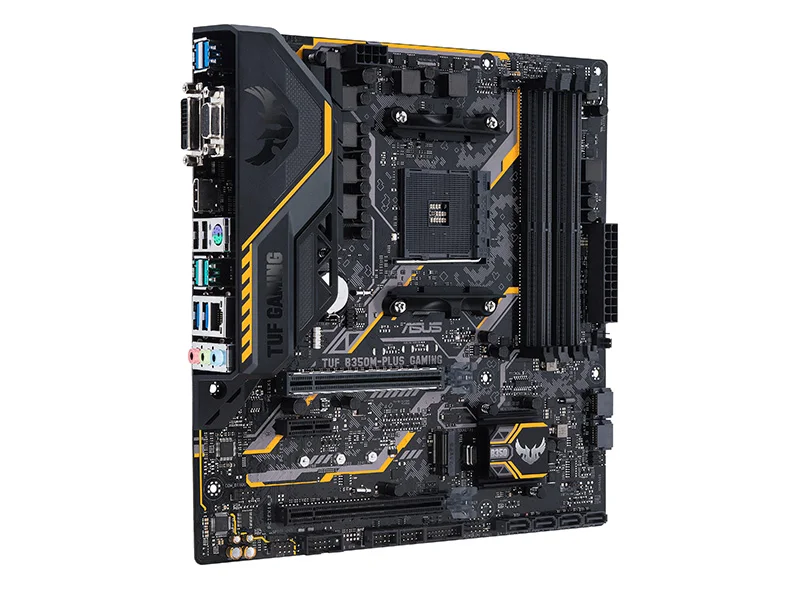 ASUS TUF B350M-PLUS GAMING Motherboard Socket AM4 AMD B350