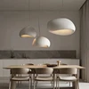 Nordic Wabi Sabi Pendant Lights Modern LED Ceiling Chandelier Lights for Living Room Bedroom Dining Room Home Decor Hanging Lamp 1