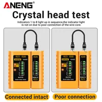 Professional Network Analyzer Tester M469D Cable lan RJ45 RJ11 RJ12 CAT5 UTP LAN Cable Tester Networking Tool Network Repair Too 2