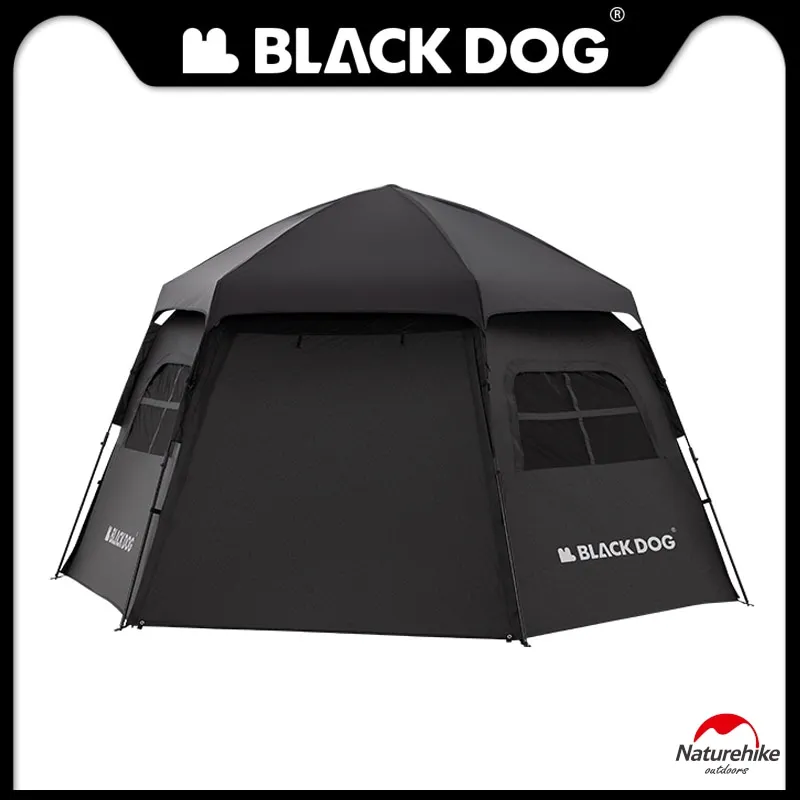 

Naturehike BLACKDOG Автоматическая палатка для городского кемпинга Большая быстрооткрывающаяся палатка на 5–8 человек Поход на природу Палатка для защиты от солнца Оксфорда для путешествий на открытом воздухе